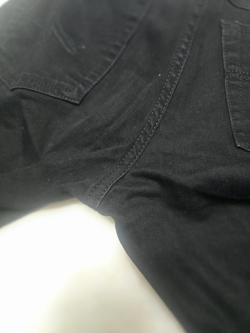 Wrangler Women's Black Straight-Leg Jeans